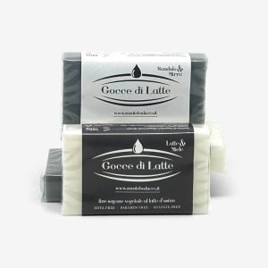 Caja de 4 jabones vegetales con leche de burra (4x100 g)