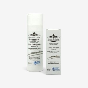 Leche limpiadora Crema facial 24 h