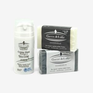 Crema de manos + 2 jabones variados
