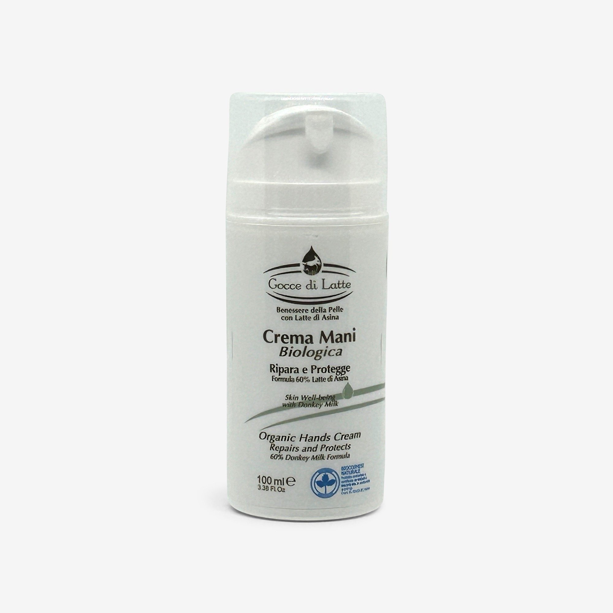 Crema para manos y pies con leche de burra