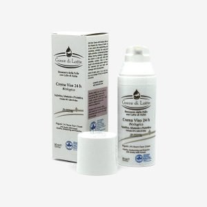Crema facial 24 horas con leche de burra